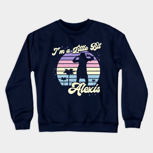 Schitt's Creek - A Little Bit Alexis Crewneck Sweatshirt by karutees